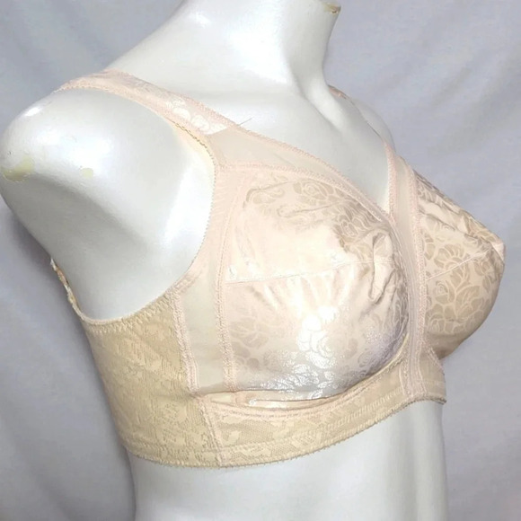 42C Playtex 4693 18 Hour‎ Comfort Strap Bra Beige NWOT - Picture 3 of 4